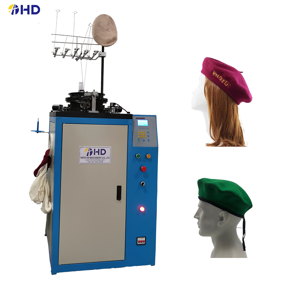  New model Army beret hat knitting machine