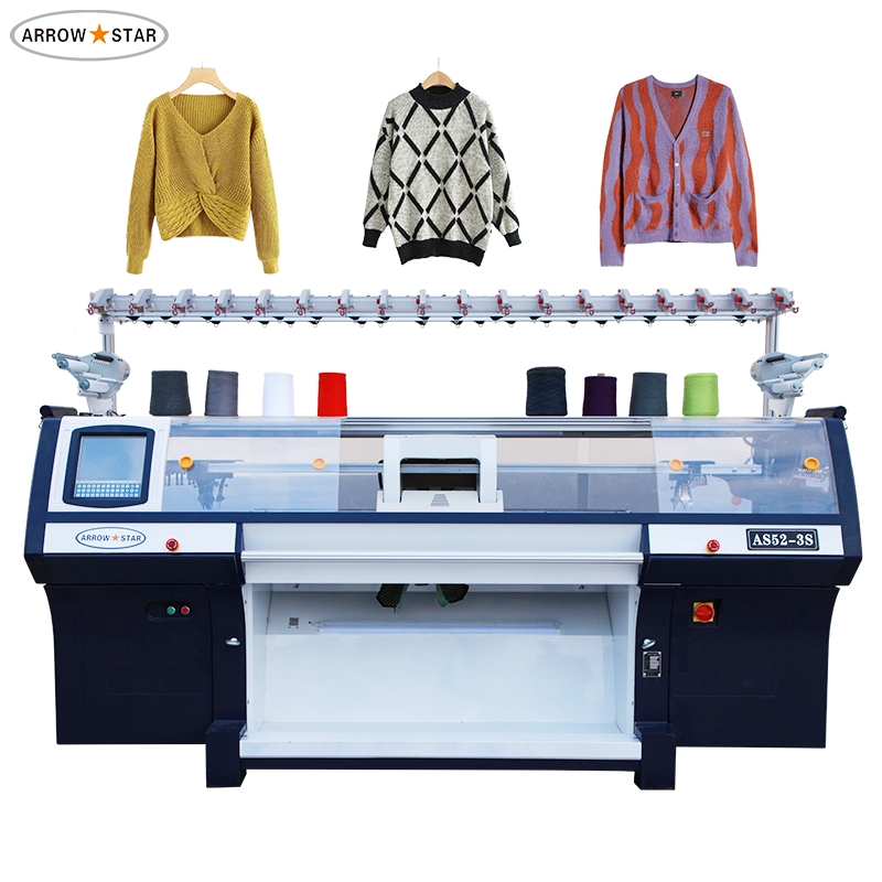 New model Arrow star computerized sweater jersey knitting machine price