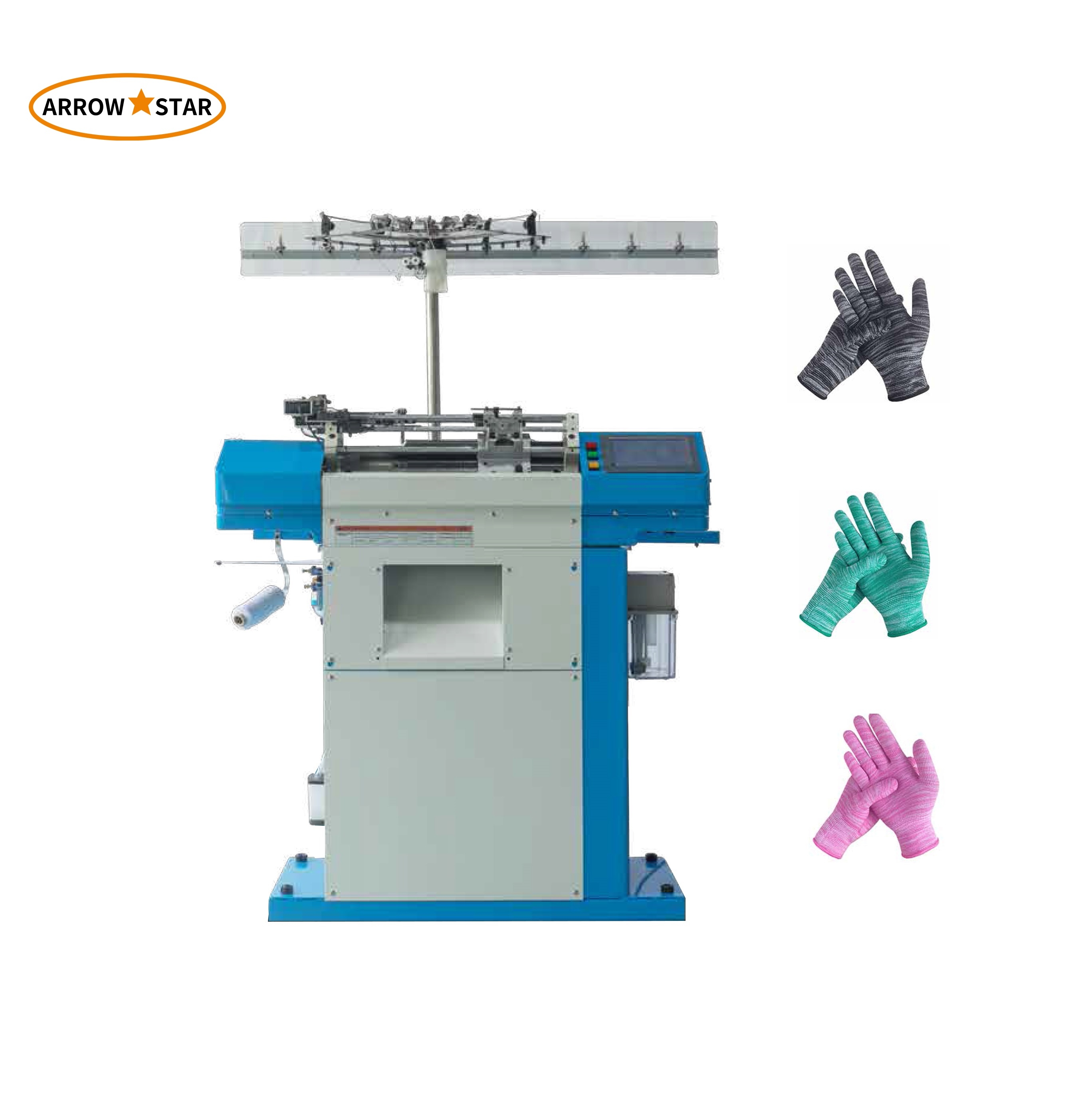 New model High speed 7gg 10gg 13gg labor protection hand working glove knitting machine