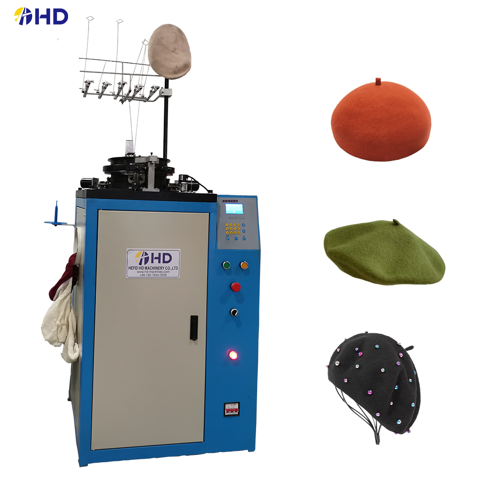  New model Customized beret hat cap machine