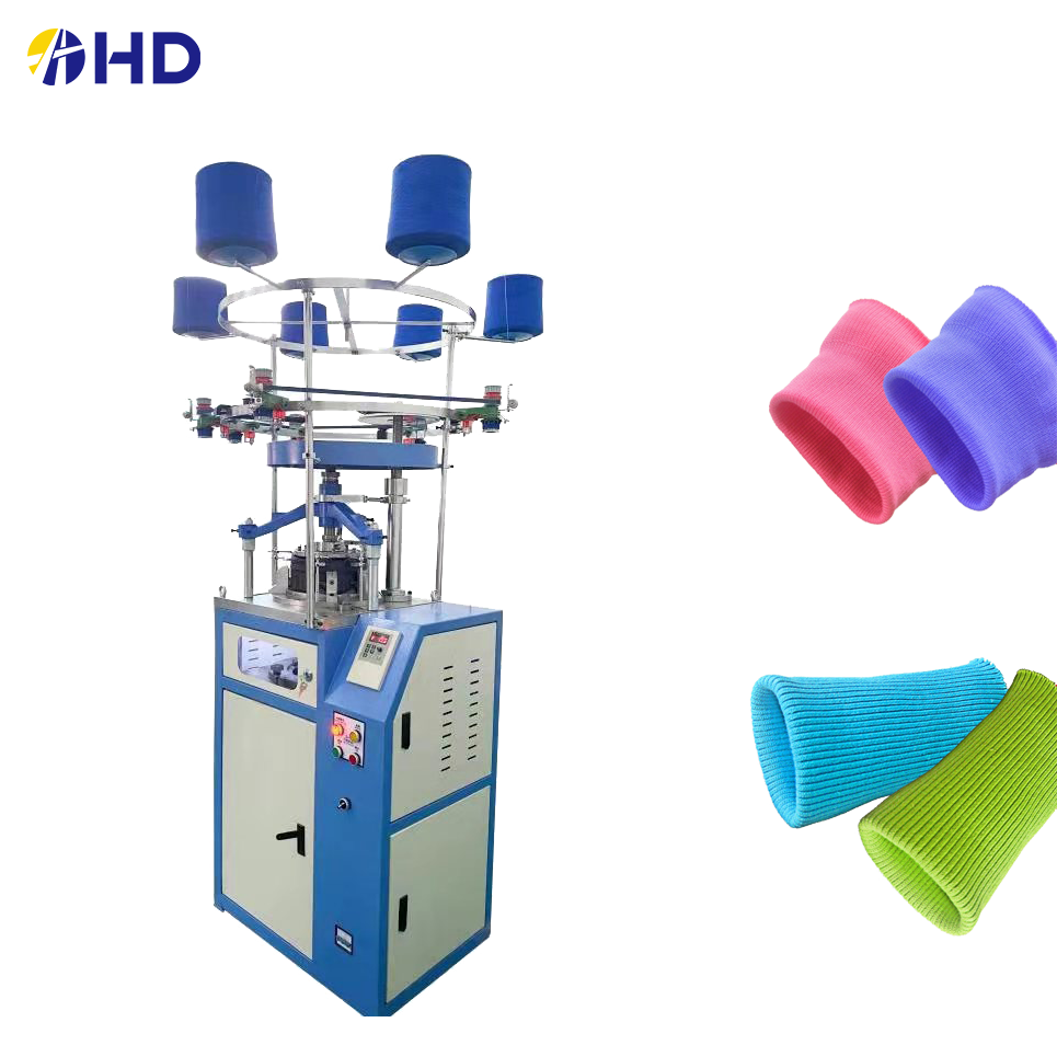 New model Circular knitting machine for cuffs