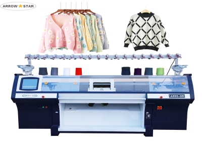 New model Arrow star brand automatic sweater knitting machine