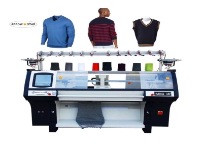 Introduction for Arrow Star Fully Jacquard Sweater Flat Knitting Machine