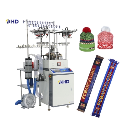 New model HD brand knitting machine for knitting scarf