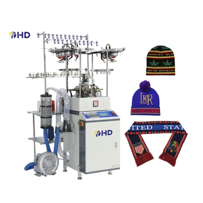 New model High speed computerized jacquard body size circular knitting machine for knitting beanie caps