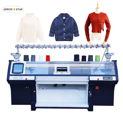 New model HP style 2 system sweater knitting machine