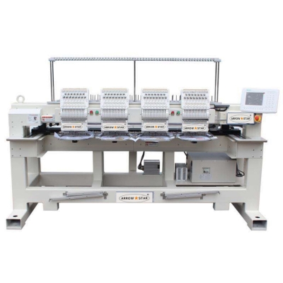 New model Multi-function 4 heads 15 needles Cap Shirt flat Embroidery machine