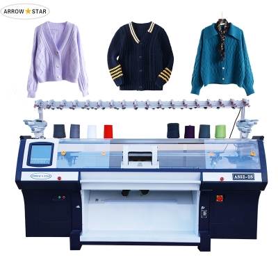 New model AS52S-2 fully automatic computerized flat knitting machine for sweater