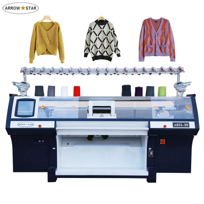 New model Arrow star computerized sweater jersey knitting machine price