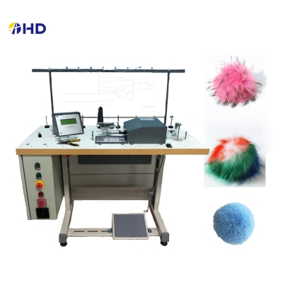 New model Machine make Pom Pom For Beanie Acrylic Knitted Hat
