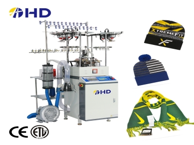 New model High performance cap and scarf knitting machine