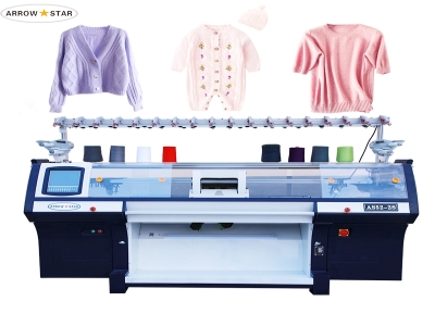 New model Cardigan sweater jersey computerized flat ningbo knitting machinery