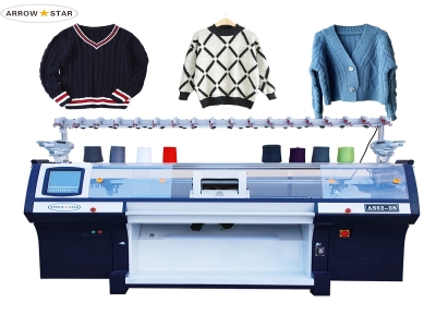 New model Hot Sale School Uniform Flat Sweater Knitting Machine