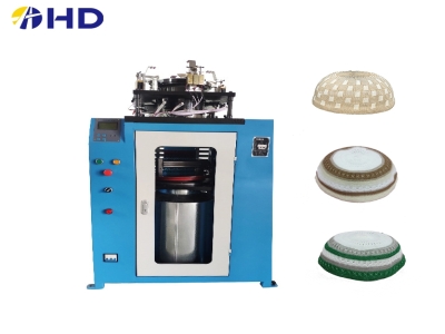 New model Fully computerized jacquard muslim hat computer flat knitting machine
