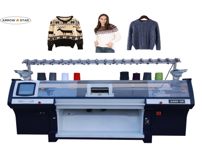  New model Double system 60 inch knitting width sweater making machine