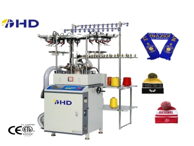 New model HD brand fully fashion beanie making machine