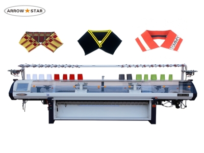 New model High Production Collars and Cuffs Flat Type Jacquard Knitting Machine