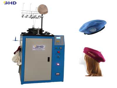 New model High Speed Fully Fashion Circular Beret Cap Hat Military Knitting Machine