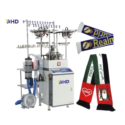 New model HD brand fully computerized high speed circulr scarf knitting machine