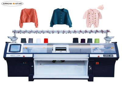  New model Three system flat sweater knitting machines wholesale