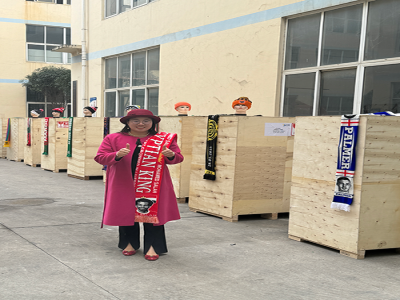 Shipment to Peru | Multiple Circular Hat and Scarf Knitting Machines Ready for Delivery