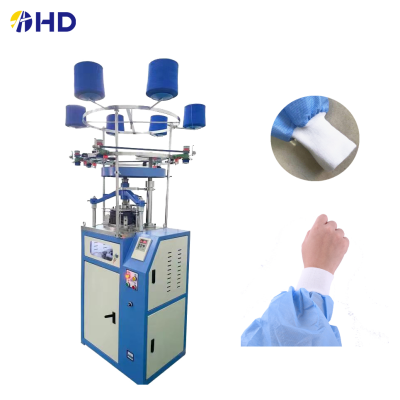 New model Surgical gown cuff making machine