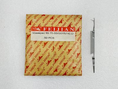 Feijian 14G Knitting Needles of Flat Knitting Macine Vosaspec VOSASPEC 89.75-55/G015/14)-D