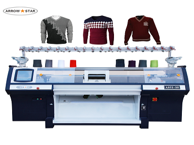  New model Three system Knitted shawl sweater machine