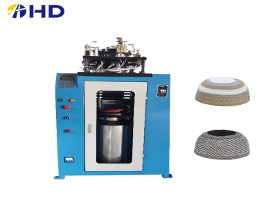  New model Small textile machinery of muslim cap knitting machine