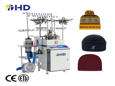New model Textiles manufacture machine of cap hat knitting machine