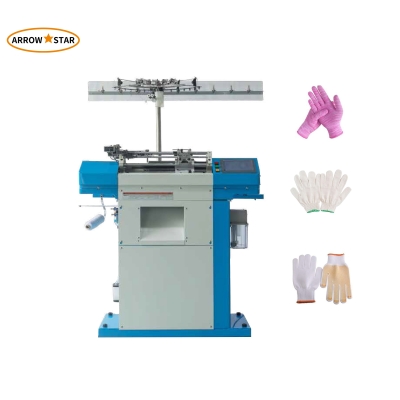 New model Computerized knitted gloves making machine