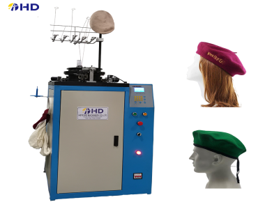  New model HD brand industrial workshop application military beret machine