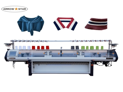 New model  80inch Flat knitting machine for sweater collar wholesale