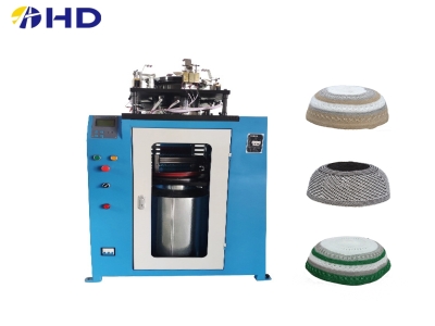 New model Computerized muslim cap weaving machine