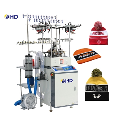 New model Similar sock machine structure circular hat knitting machine