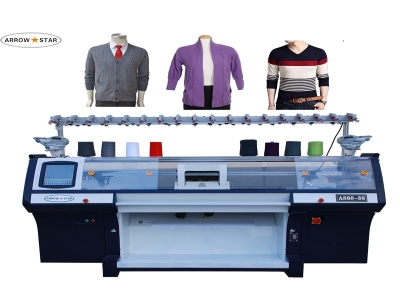 New model 3 system fully jacquard sweater knitting machine 60inch