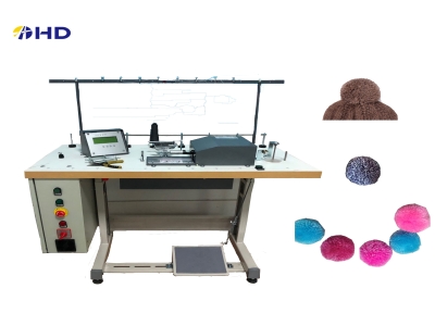 New model High Production Hat Pompom Making Machine