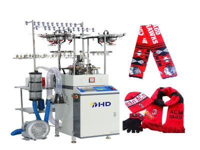 New model HD brand tubular scarf knitting machine