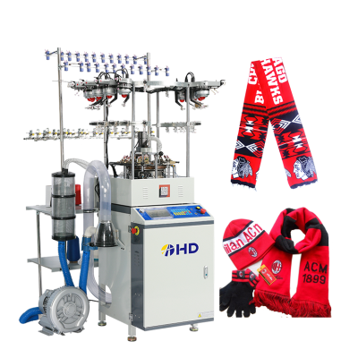 New model HD brand tubular scarf knitting machine