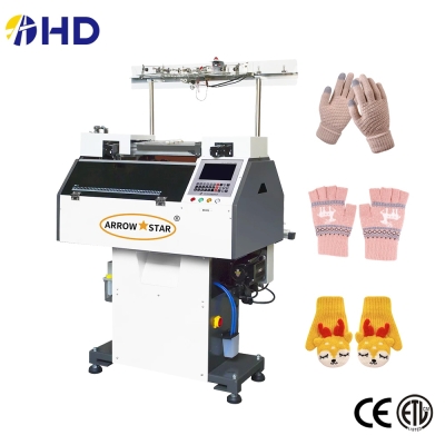 High Speed Fully Jacquard Glove Knitting Machine 