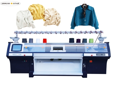  New model Sweater flat knitting computerized knitting machine