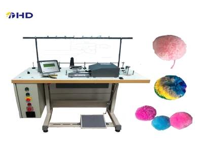 New model High output produce different size automatic pom pom machine