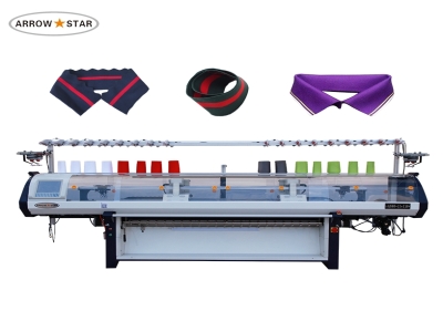 New model 1+1 system 80 inch Computerized Industrial collar making Machine sale