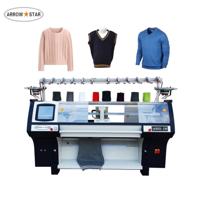 New model 1 system automatic sweater flat knitting machine price
