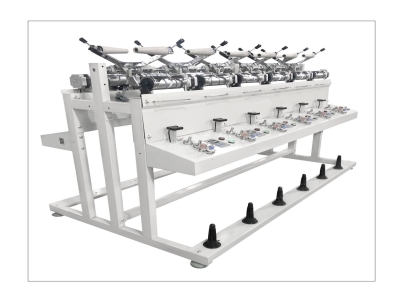 12 Spindle  Double Side Automatic Industrial Yarn Rewinding Machine
