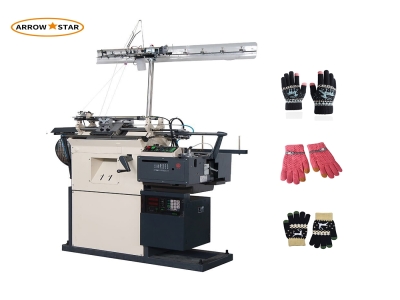 New model High speed industrial computerized knitting cotton glove machine