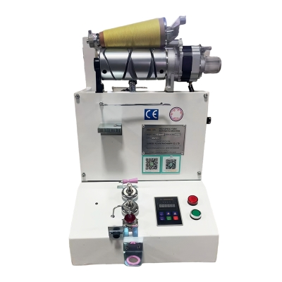 Singe Spindle Computer  Yarn Rewinding Machine